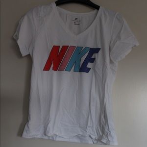 White Nike T-shirt